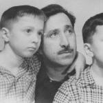 С сыновьями, 1957-58 годы