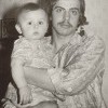 Со старшей дочерью Светланой, 1978 год