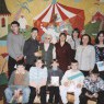 А.М. Соловьева с воспитанниками в Центральной детской библиотеке. 2003